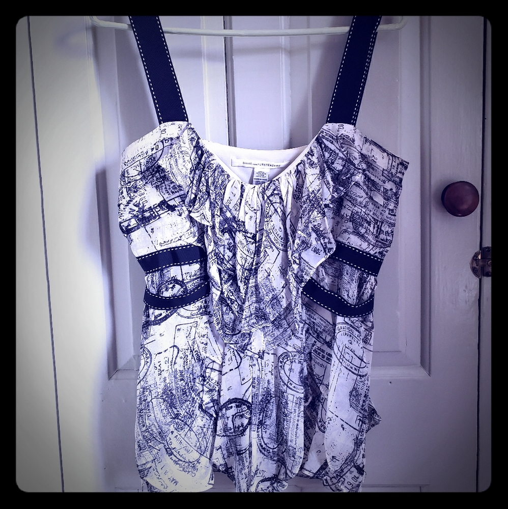 Diane Von Furstenberg top